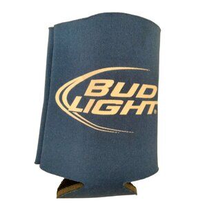 Bud Light Can Koozie Coozie Budweiser Blue White